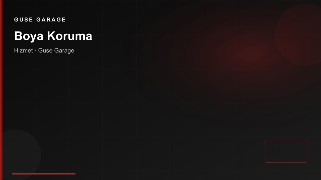 Boya Koruma